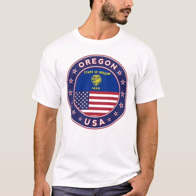 Oregon T Shirt (Framsida)