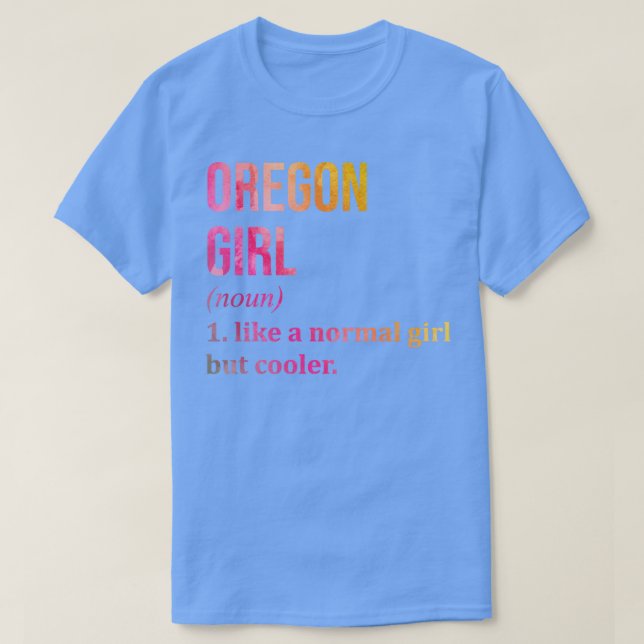 Oregon T Shirt (Design framsida)