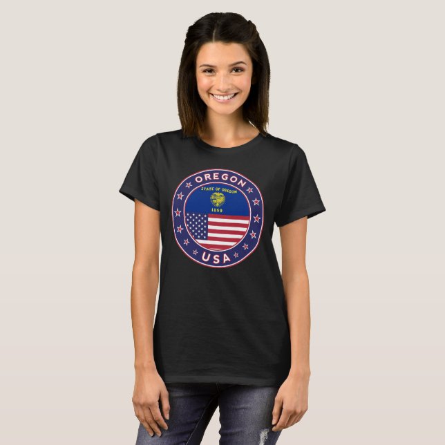 Oregon T Shirt (Hel framsida)