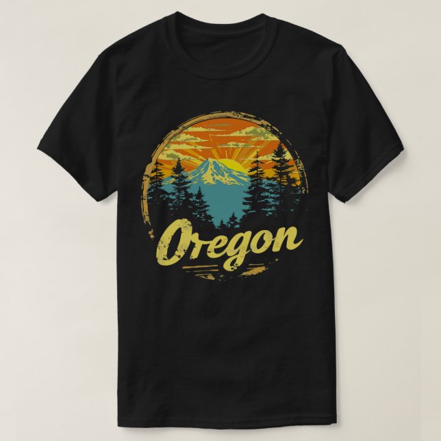 Oregon T Shirt (Design framsida)
