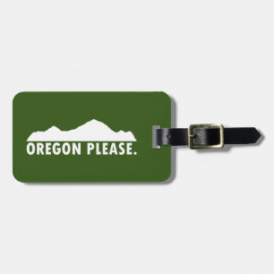 Oregon, tack bagagebricka