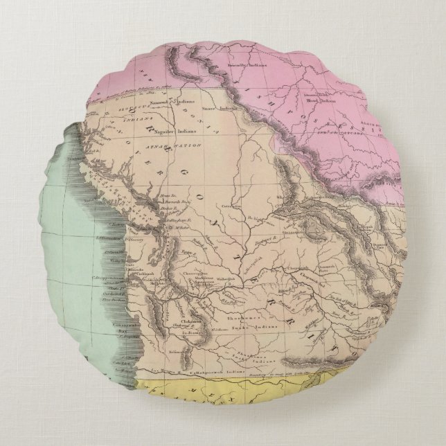 Oregon territorium rund kudde (Framsidan)