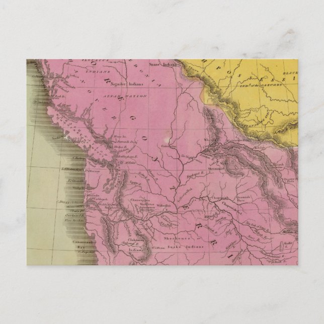 Oregon Territory 2 Vykort (Framsida)