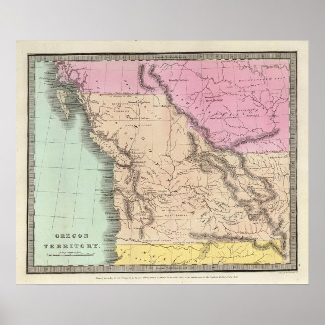 Oregon Territory Poster (Framsidan)
