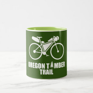 Oregon Timber Trail Bikepacking Två-Tonad Mugg