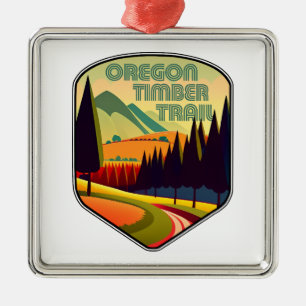 Oregon Timber Trail Färg Julgransprydnad Metall
