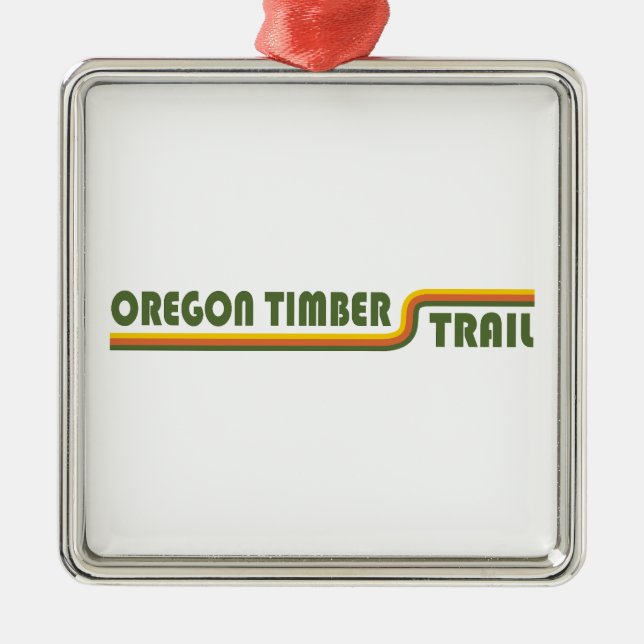 Oregon Timber Trail Julgransprydnad Metall (Framsidan)