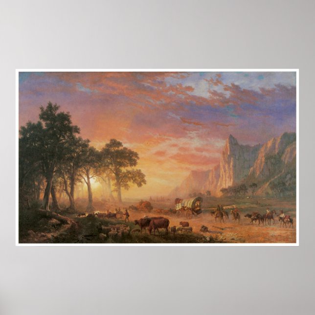 OREGON TRAIL POSTER (Framsidan)