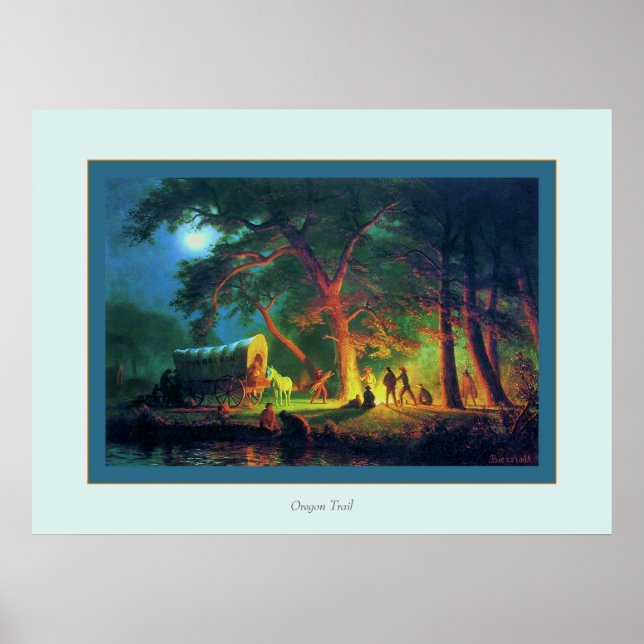 Oregon Trail Poster (Framsidan)