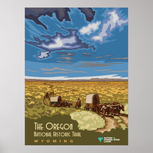 Oregon Trail Poster (Framsidan)
