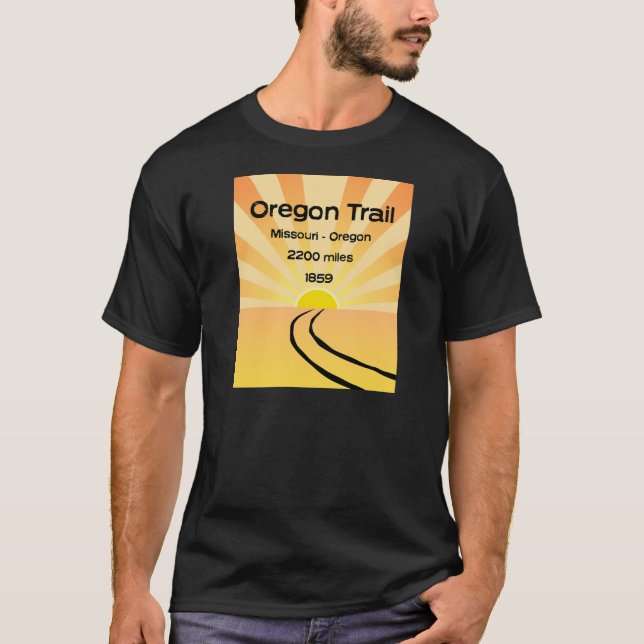 Oregon Trail T Shirt (Framsida)