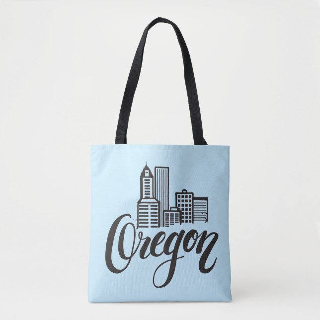 Oregon typografidesign tygkasse (Framsida)
