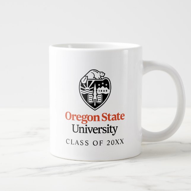 Oregon Universiteten Jumbo Mugg (Höger)