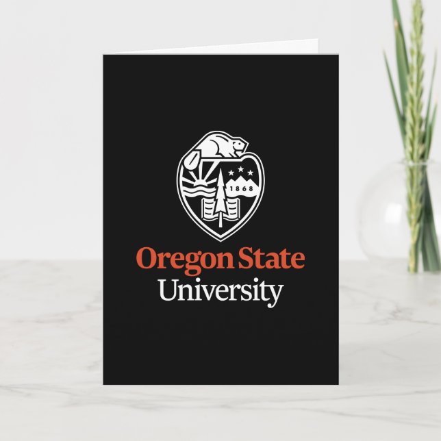 Oregon Universiteten Kort (Framsida)
