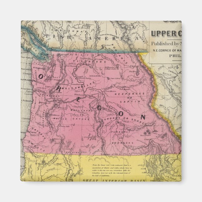 Oregon & Upper California Magnet (Framsidan)