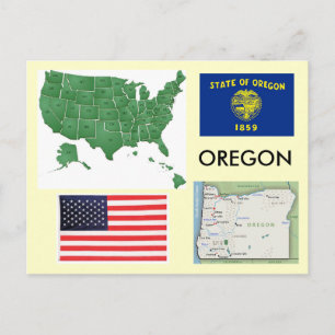 Oregon, USA Vykort