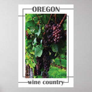 Oregon Vin Land Poster