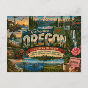 Oregon vykort