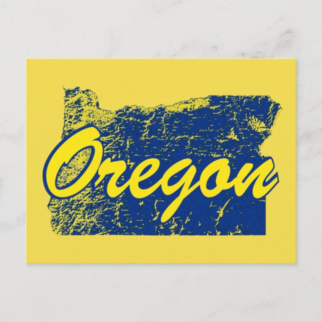 Oregon Vykort (Framsida)