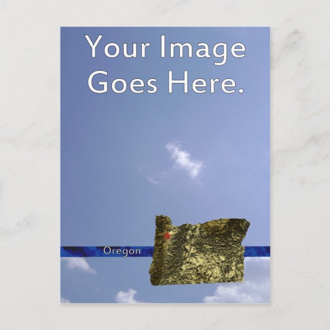 Oregon Vykort (Framsida)