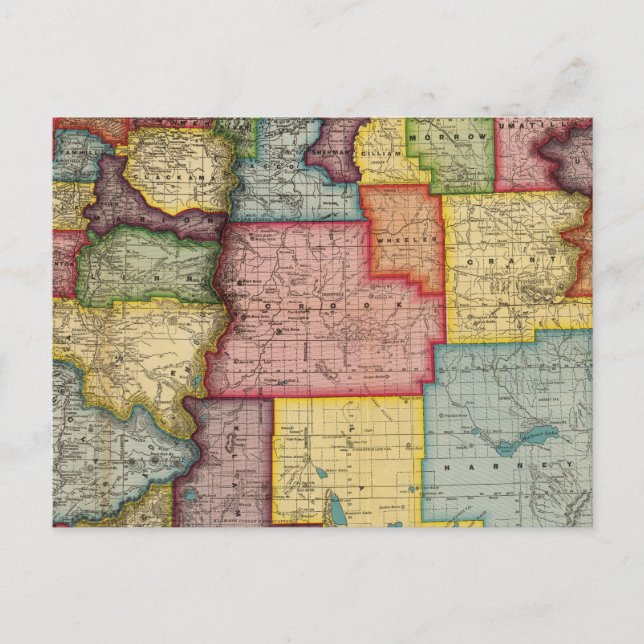 Oregon Vykort (Framsida)