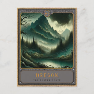 Oregon vykort för gotisk konst