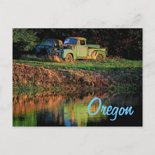 Oregon vykort för postförsändelse