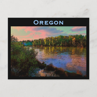 Oregon-vykort Vykort