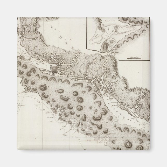 Oregon Washington British Columbia Magnet (Framsidan)