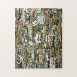 Oregon & Washington Collage Pussel