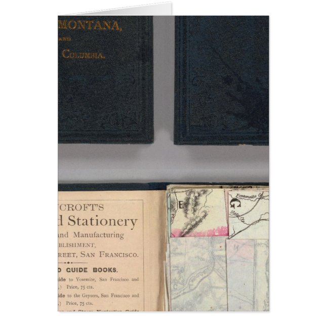 Oregon, Washington, Idaho, Montana Hälsningskort (Framsidan)