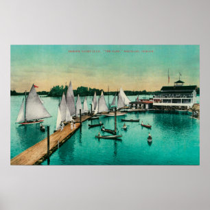 Oregon yachtklubb poster