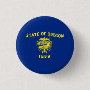 Oregoniska Flagga, Flagga Oregon Knapp