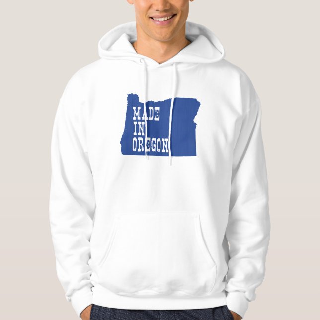 Oregoniskt gjord i Oregon Oregoner Webfoot Beaver Sweatshirt (Framsida)