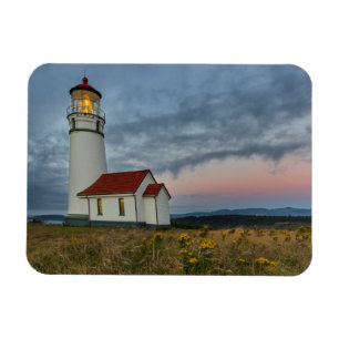 Oregons äldsta fyr vid Cape Blanco State Magnet