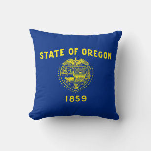 Oregons delstatsflagga kudde