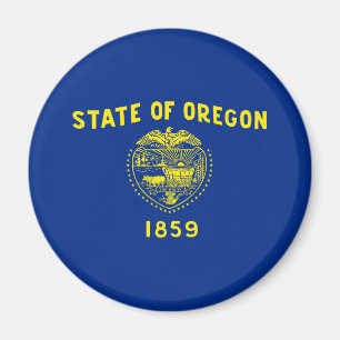 Oregons delstatsflagga magnet