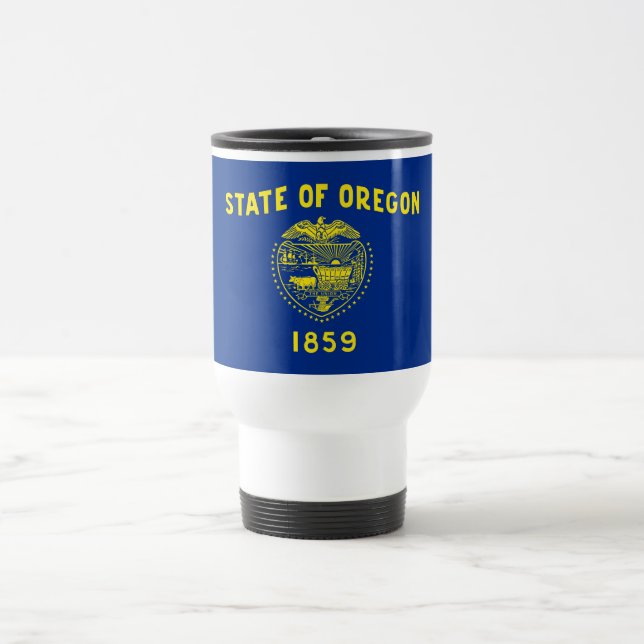 Oregons delstatsflagga resemugg (Center)