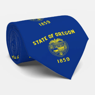Oregons delstatsflagga slips
