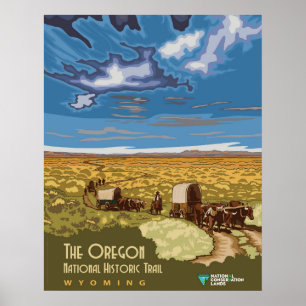 Oregons historiska spår poster
