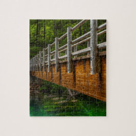 Oregons huvudvatten i floden McKenzie Pussel