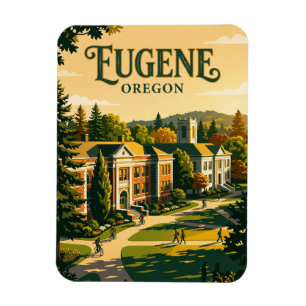 Oregons universitet USA Magnet