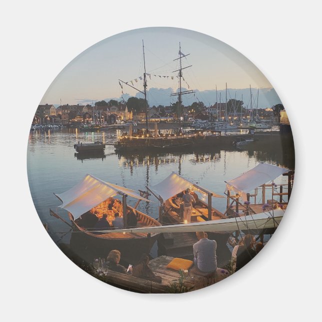 Oregrund Boatweek - Sveriges Archipelago Magnet (Framsidan)