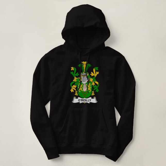 O'Reilly Jackar om Arm Family Crest T Shirt (Design framsida)
