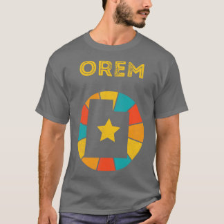 Orem Utah Vintage Distress Souvenir 1 T Shirt