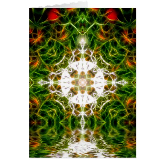 Orendelica cirklar kortet hälsningskort (Framsidan)