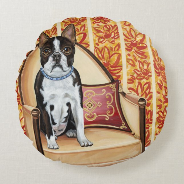 Oreo Cookie Boston Rund Kudde (Framsidan)