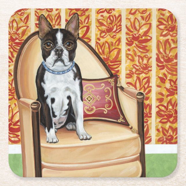 Oreo Cookie Boston Underlägg Papper Kvadrat (Framsidan)