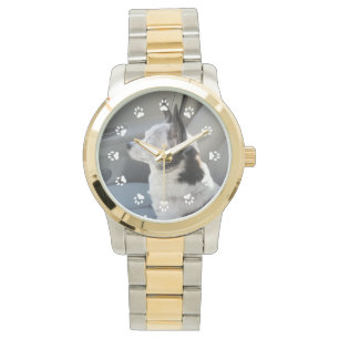 Oreo Färgad Chihuahua Watch Armbandsur