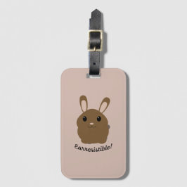 Öreslig Bunny Bagagebricka